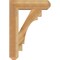 Ekena Millwork Merced Craftsman Rough Sawn Bracket, Western Red Cedar, 4"W x 18"D x 26"H BKT04X18X26MRC04RWR - alternate 3